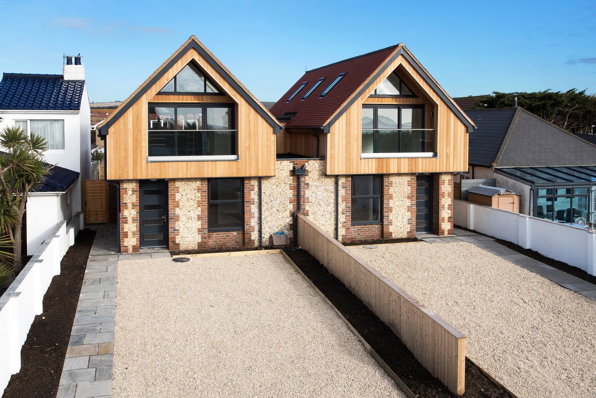 Image of Exterior views and landscaping of the beautiful new build development at Old Fort Road, Shoreham